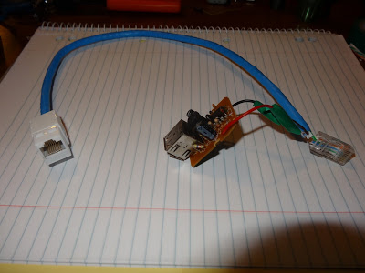 PoE (12V) to USB (5V) Converter
