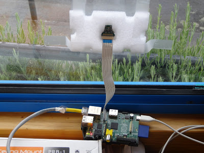 Testing Raspberry Pi Camera in the Office Window